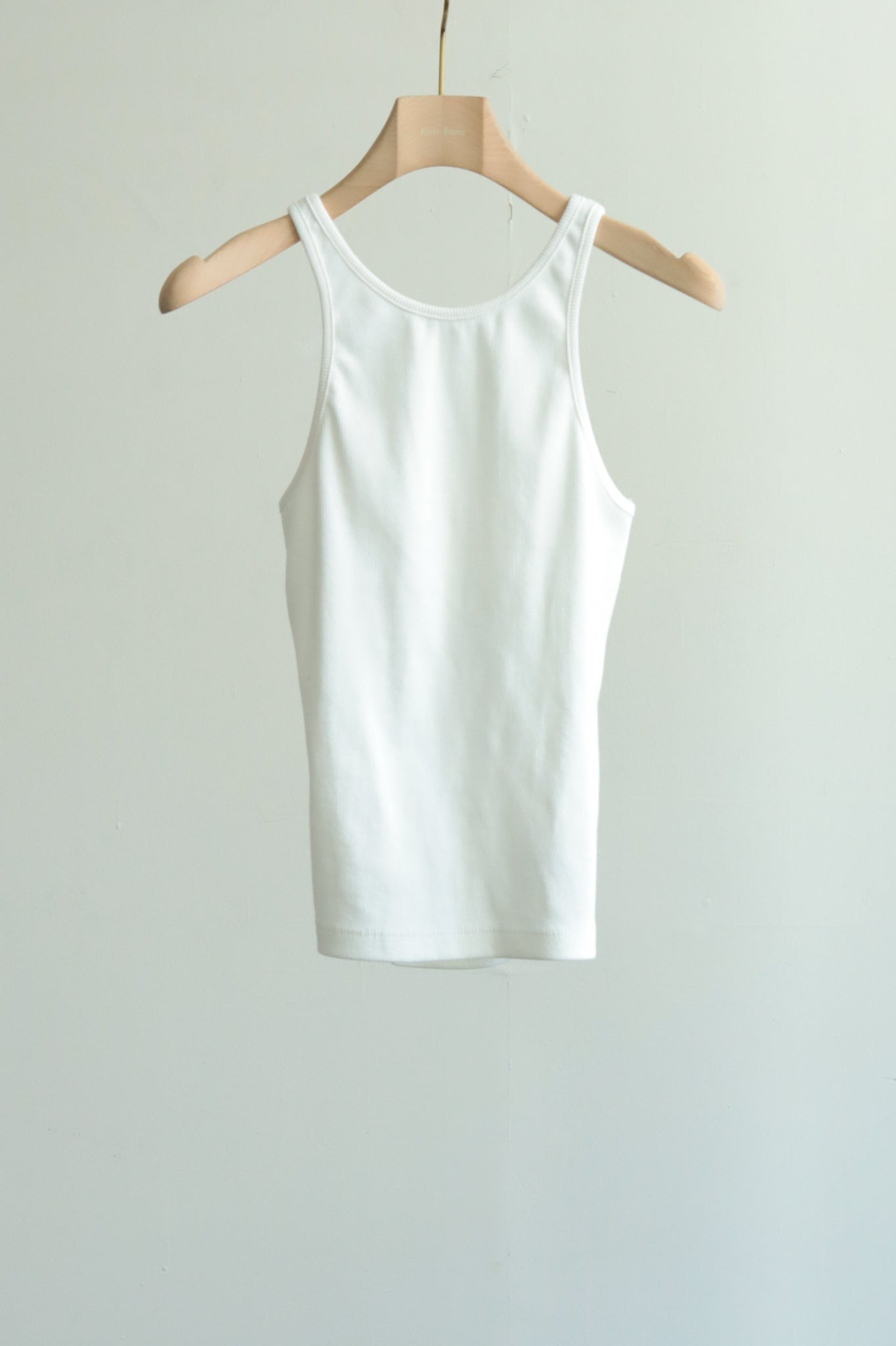 Back Open American Sleeves Rib Tank(ls42502T)