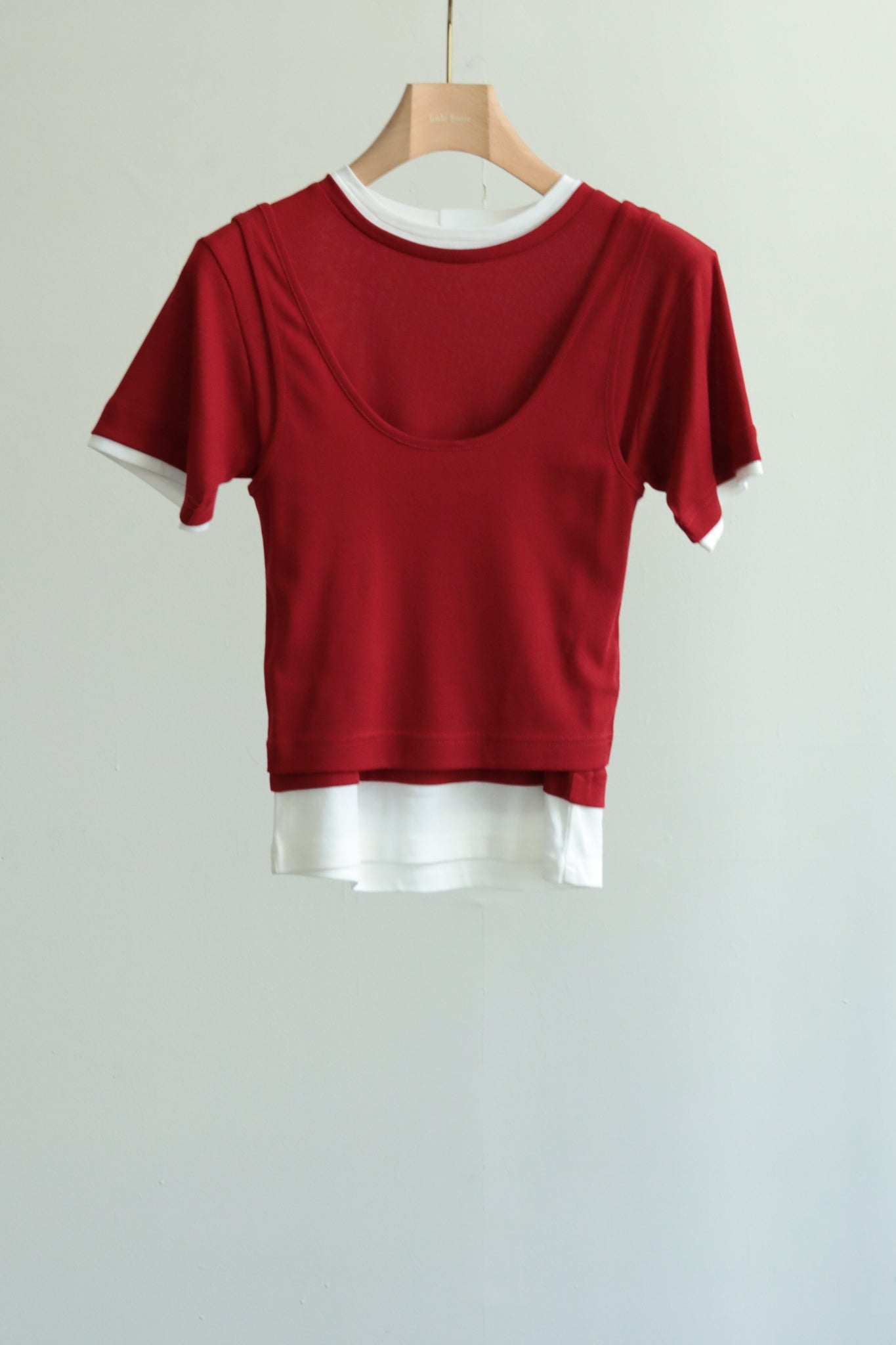 Cool Fraise Layered Tee & Tank(ls42500T)
