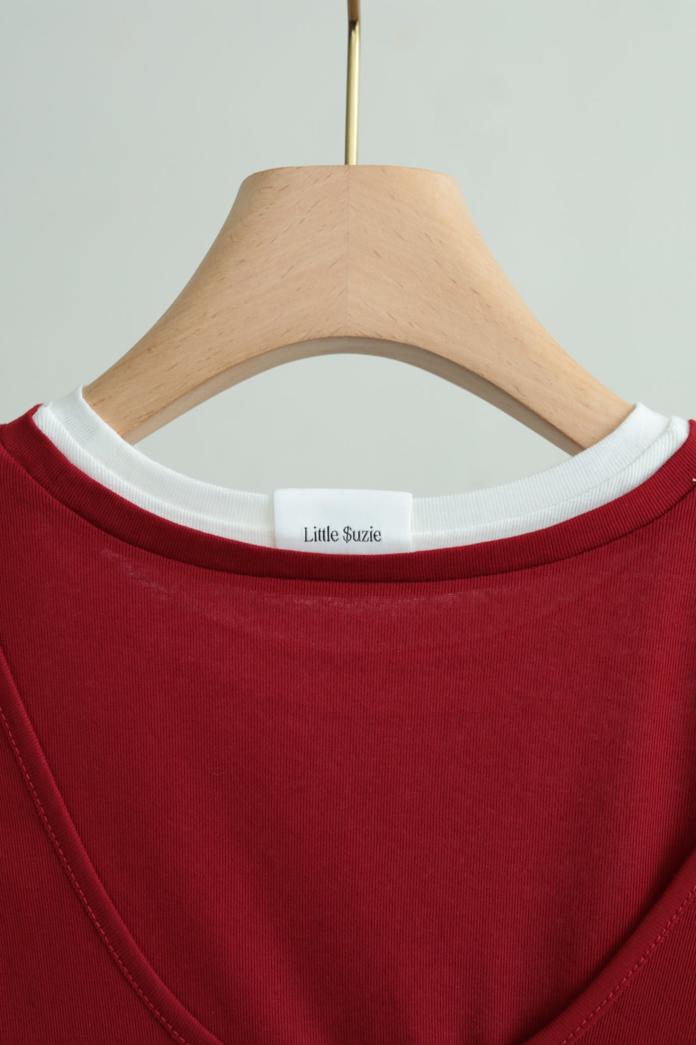 Cool Fraise Layered Tee & Tank(ls42500T)