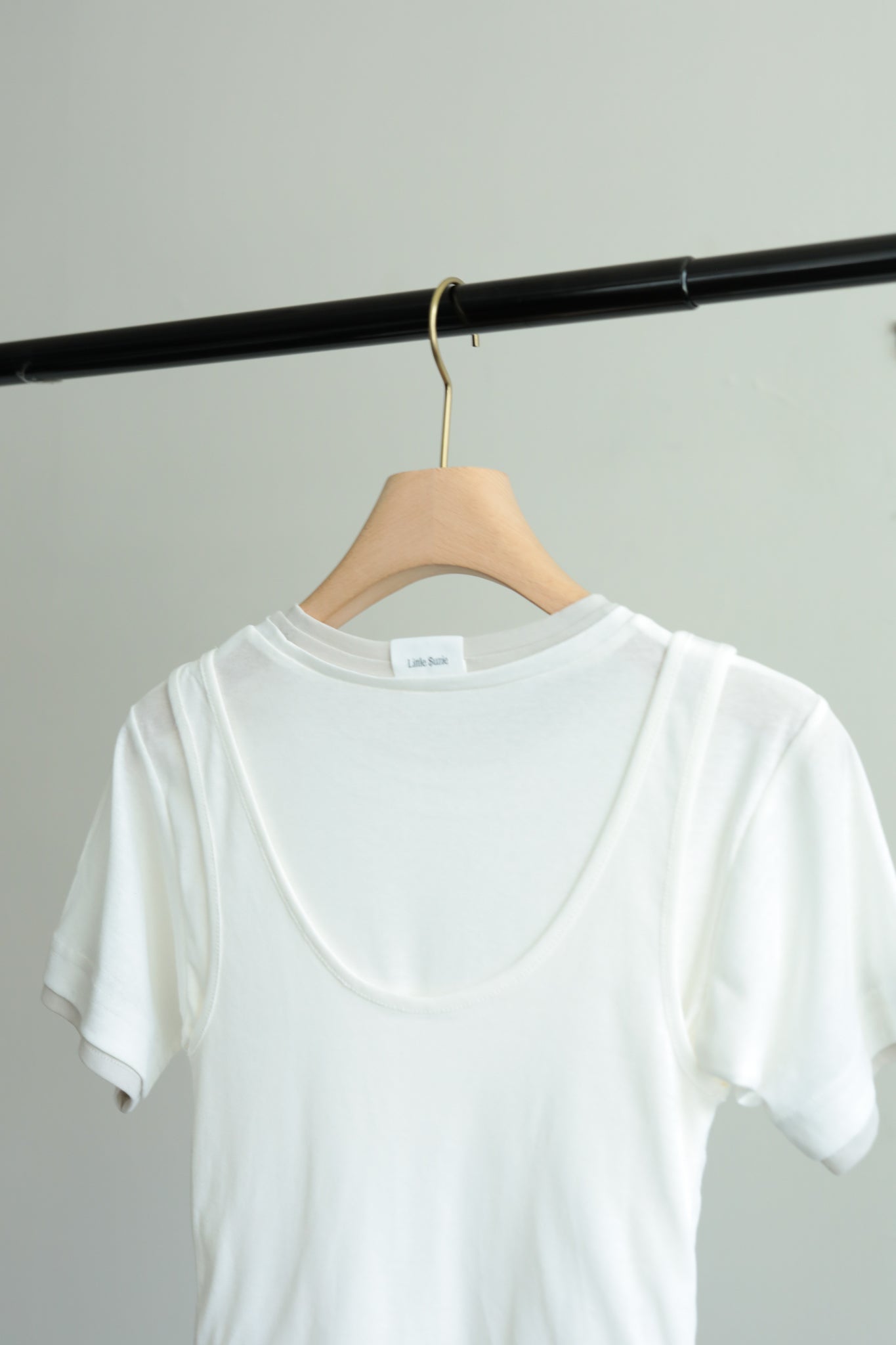 Cool Fraise Layered Tee & Tank(ls42500T)