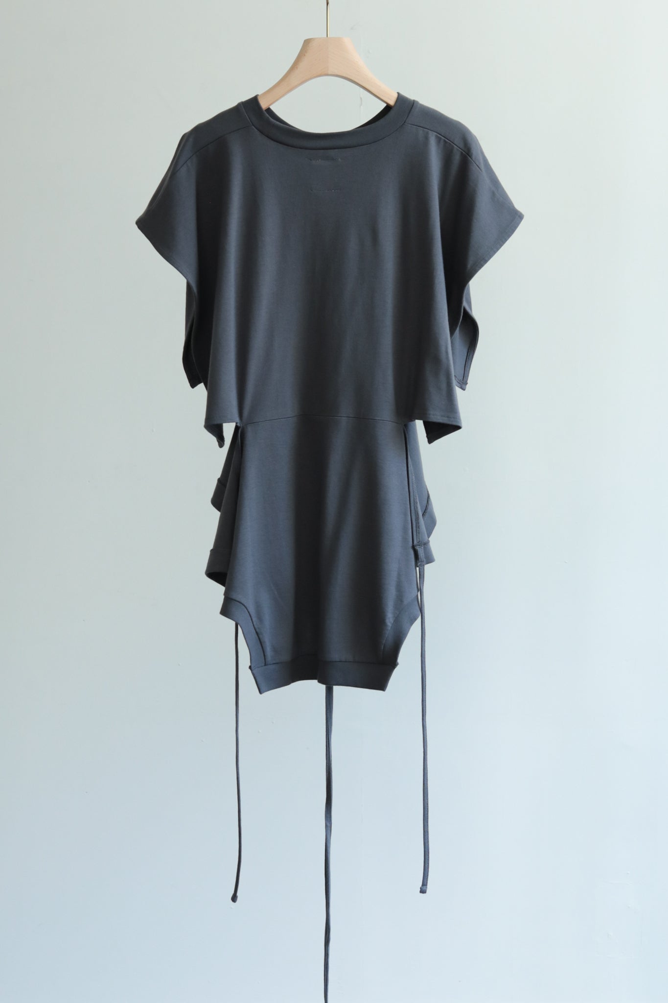 Deformation Slit Cross Tops(ls42503T)