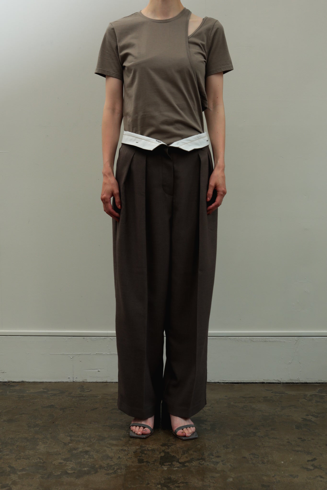 Asymmetry Layered Tops(ls093T)