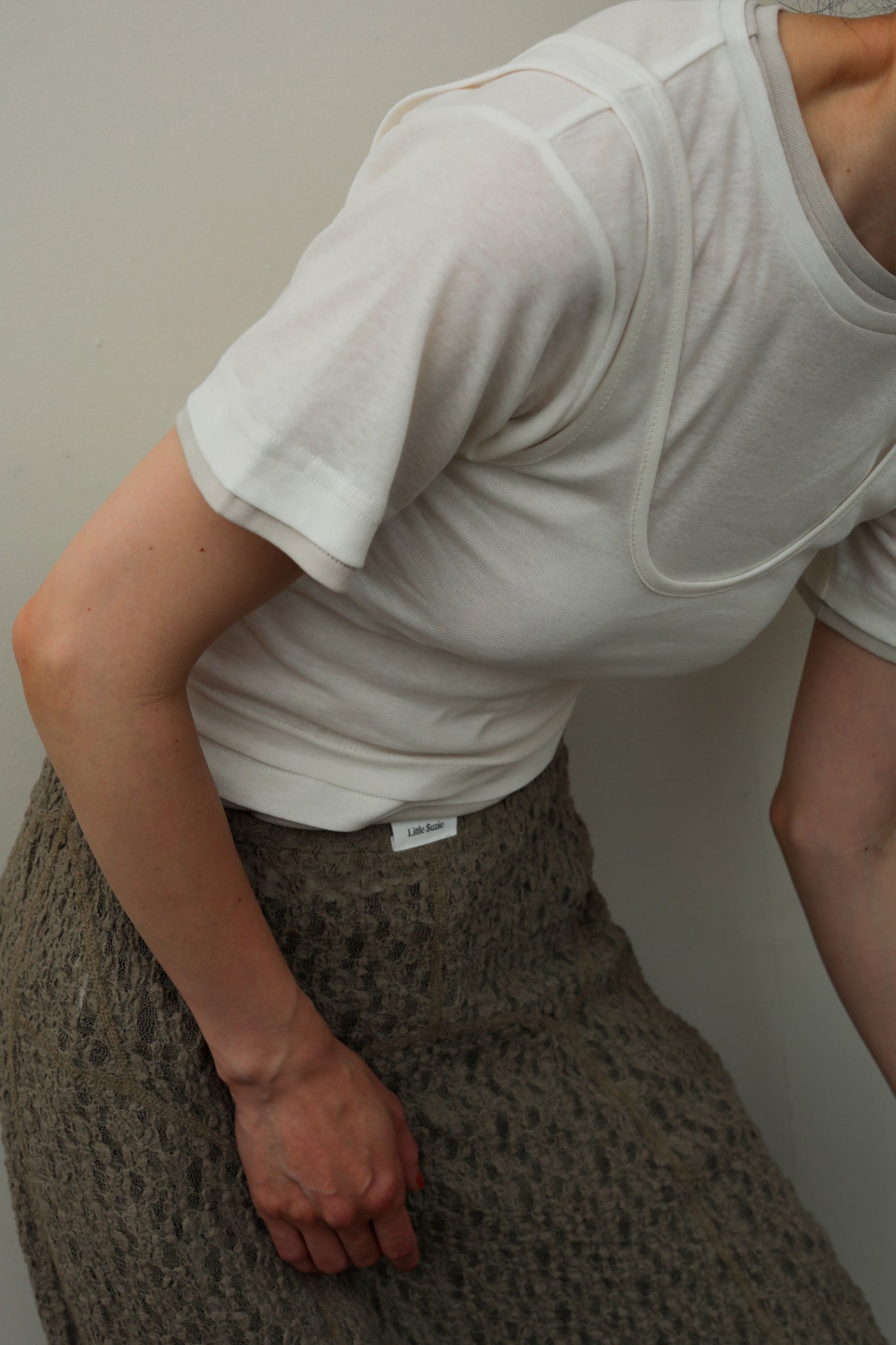 Cool Fraise Layered Tee & Tank(ls42500T)