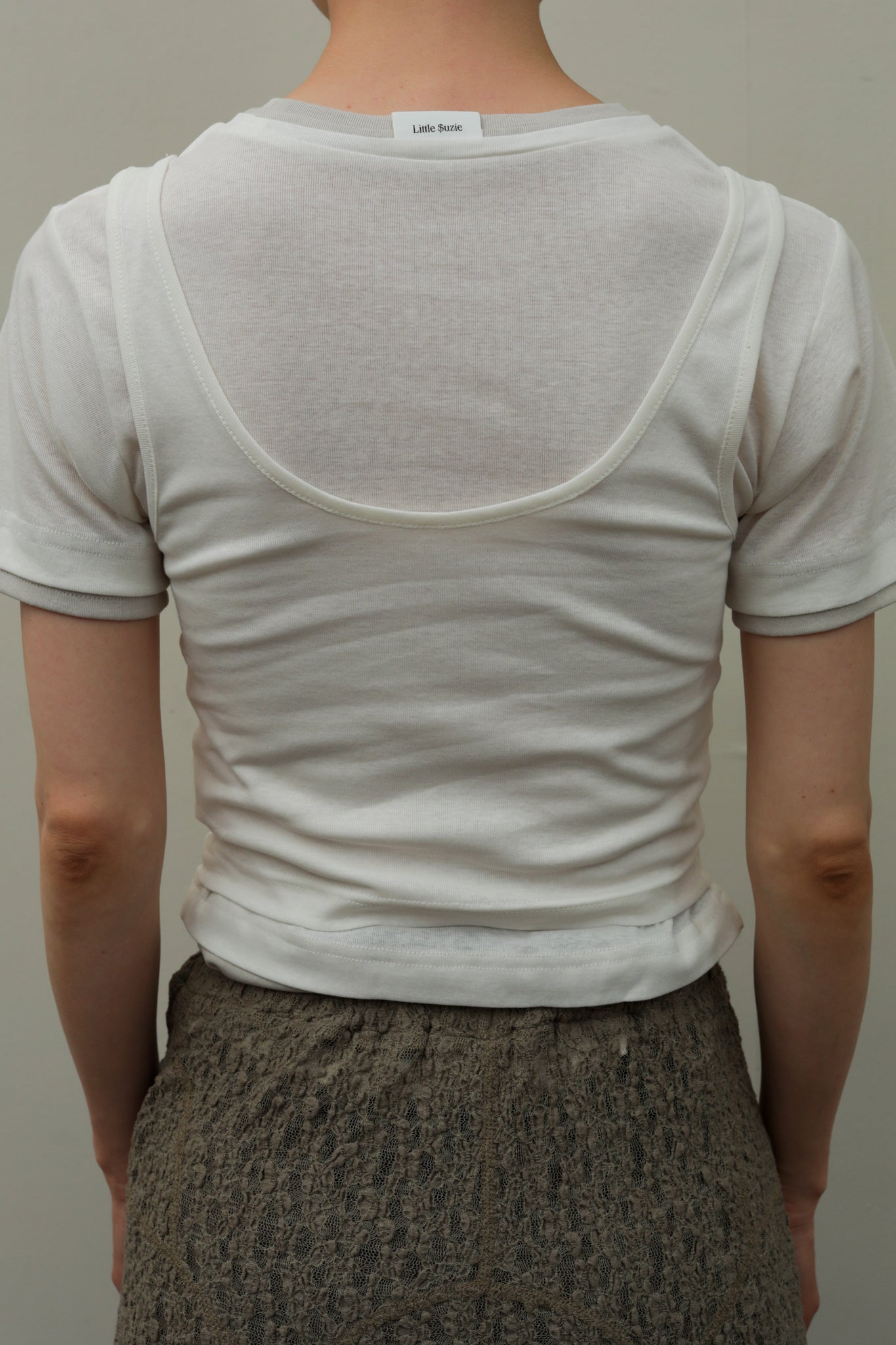 Cool Fraise Layered Tee & Tank(ls42500T)