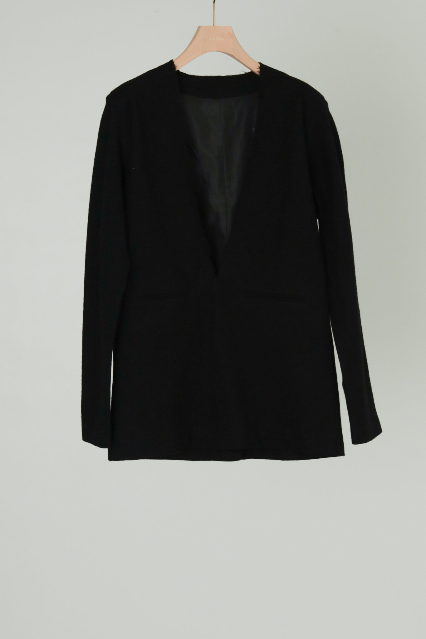 Crape Cotton Wool Bias Pullover JKT (ls44459J)