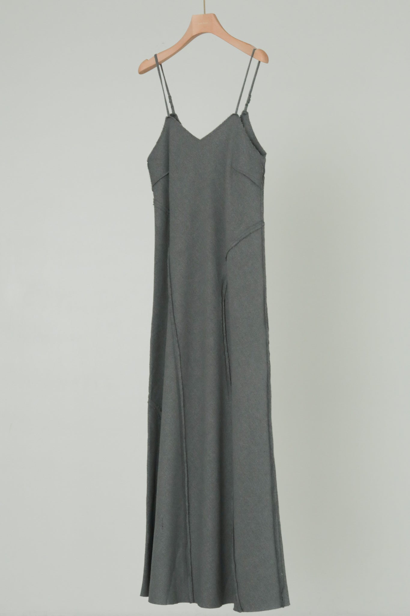 Crape Cotton Wool Patchwork Camisole Dress (ls44460D)