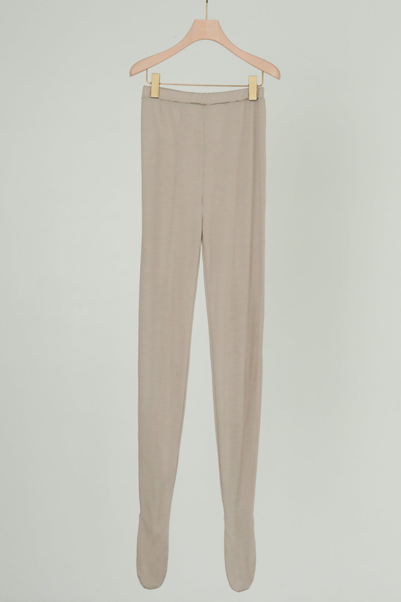 Wool Back Button Tights (ls44486P)