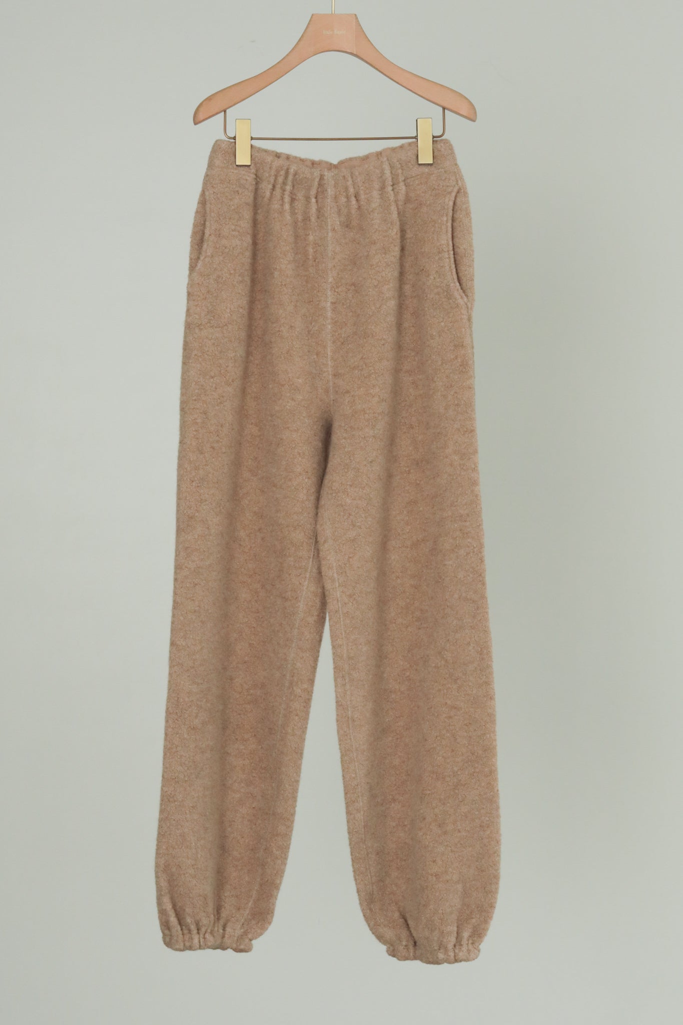 Wool Angola Pile Pajama Pants (ls44462P)