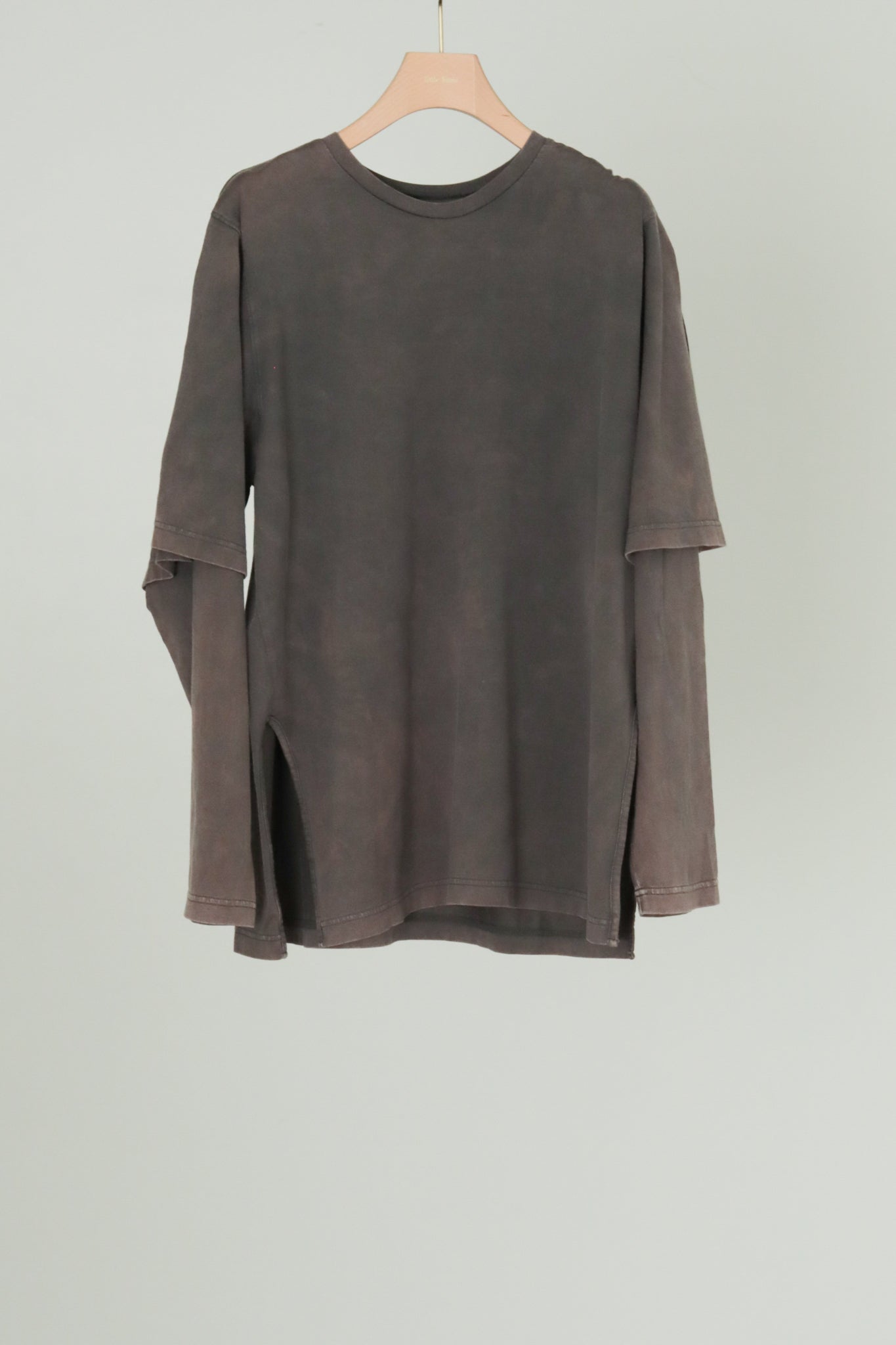 Spin Wash Layered Sleeves T (ls44482T)