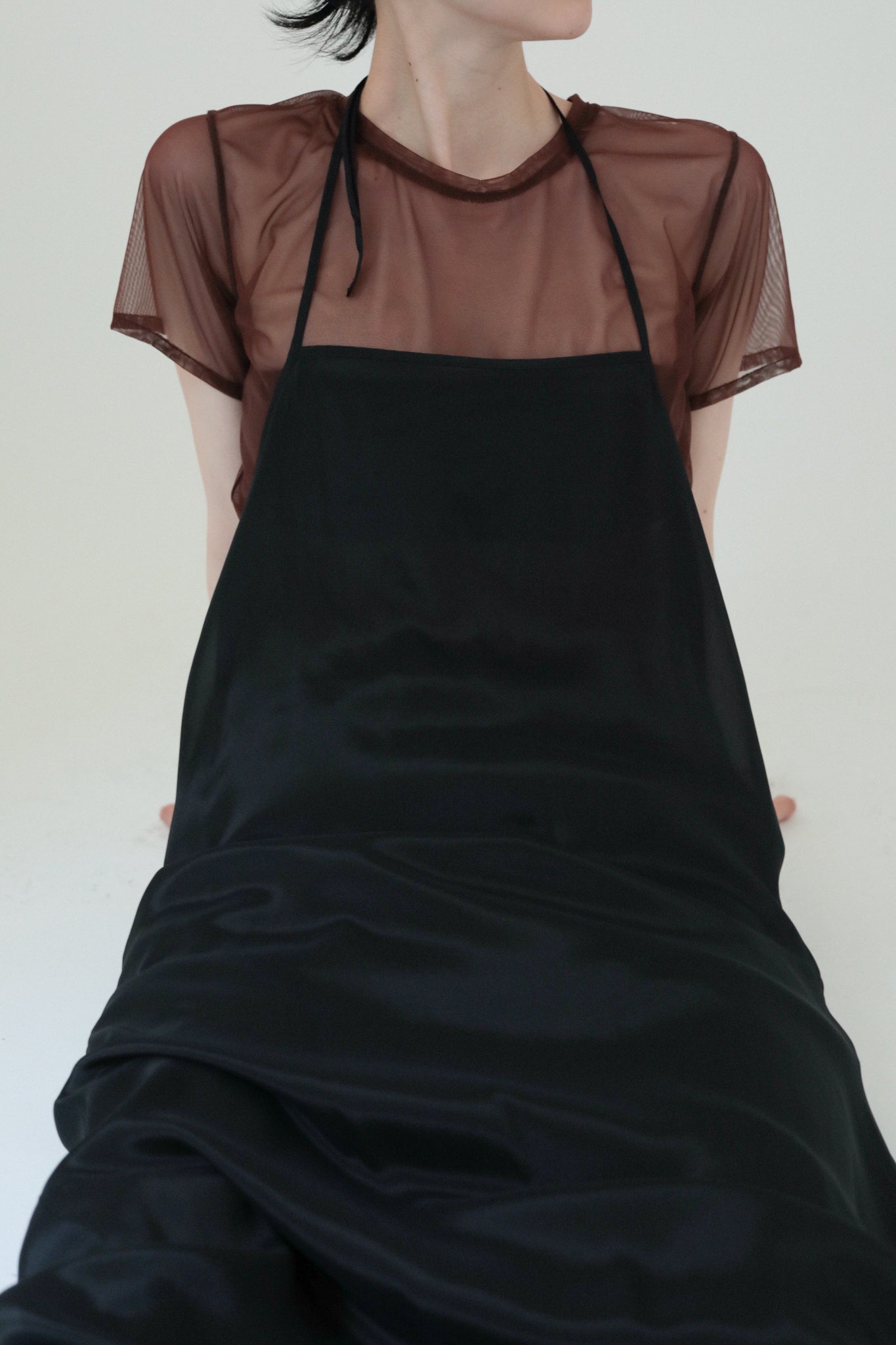 Shimmer Chambray 2way Dress (ls32355D)