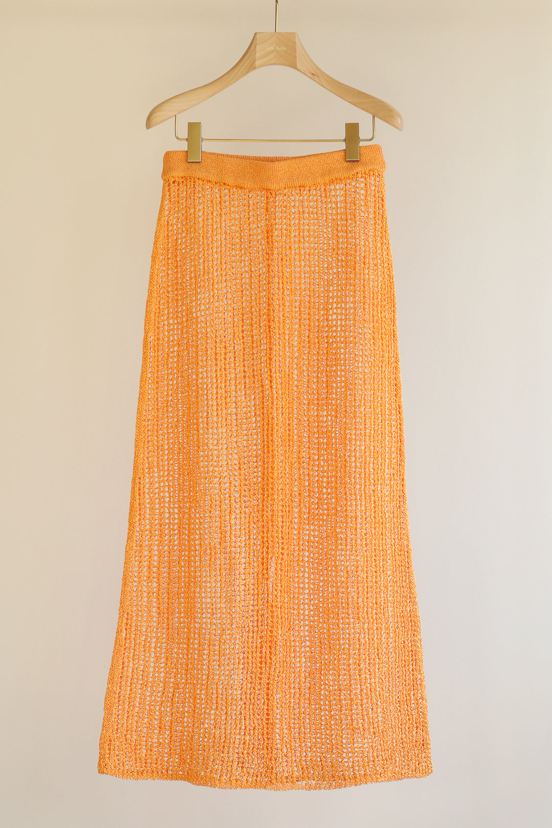 Tape Yarn Mesh Skirt(ls12226S)