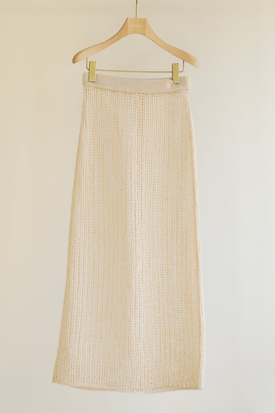 Tape Yarn Mesh Skirt(ls12226S)