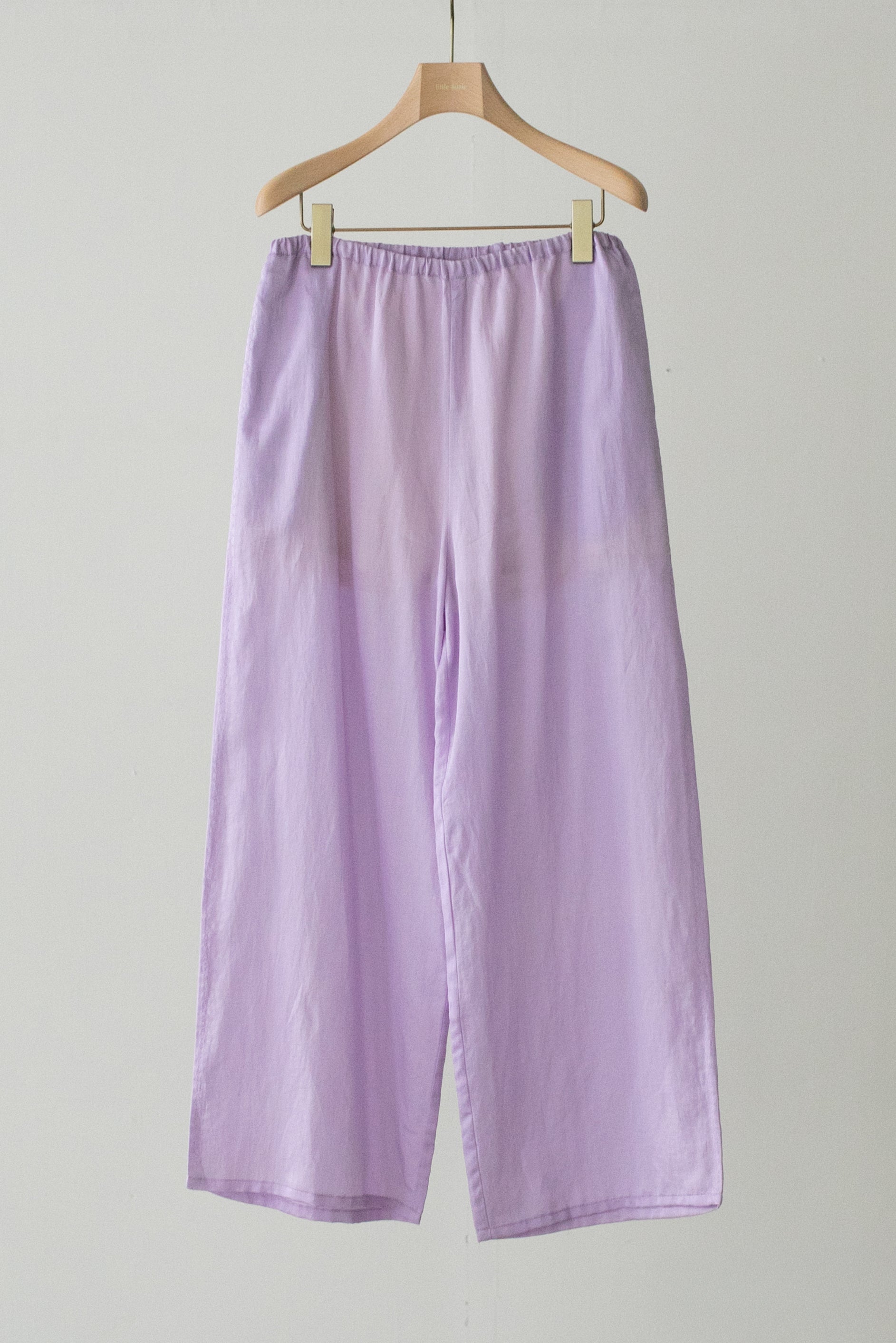 Cotton Silk Satin Embroidery Easy Pants (ls32345P)