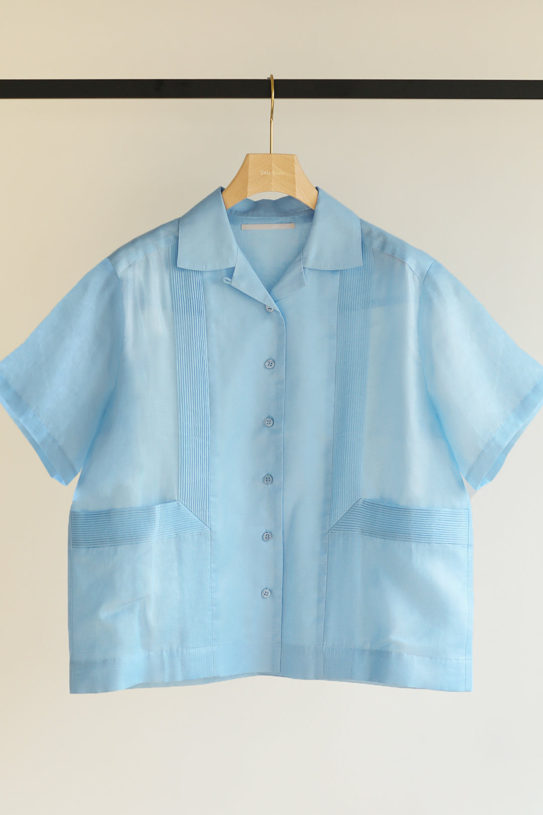 Chintz Sheer Cuba Shirts(ls12236T)