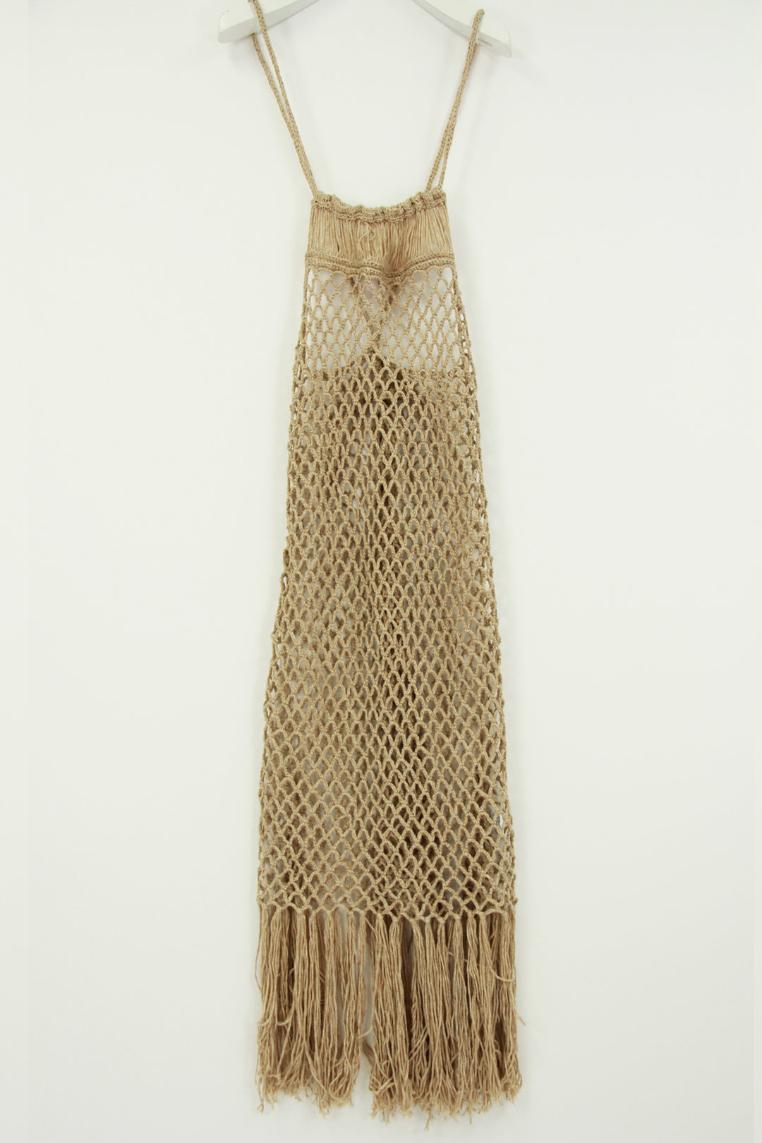 Handmade Macrame Knit Dress(ls087)