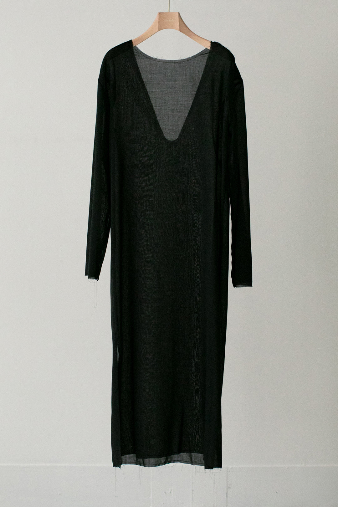 Wool Voile 2way Dress (ls32363D)