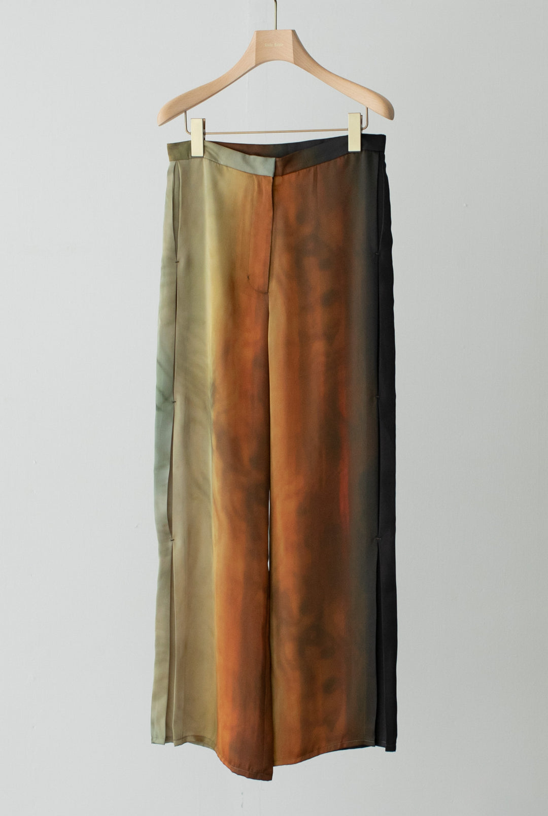 Gradation Print Tucked Side Easy Pants(ls32369P)
