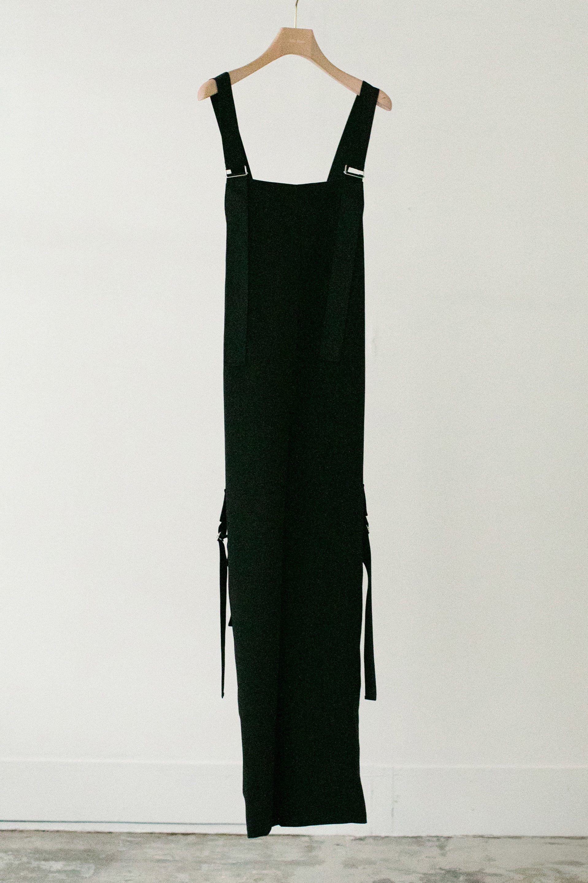Satin Tape Drawstring Jumpsuit (ls32360P)
