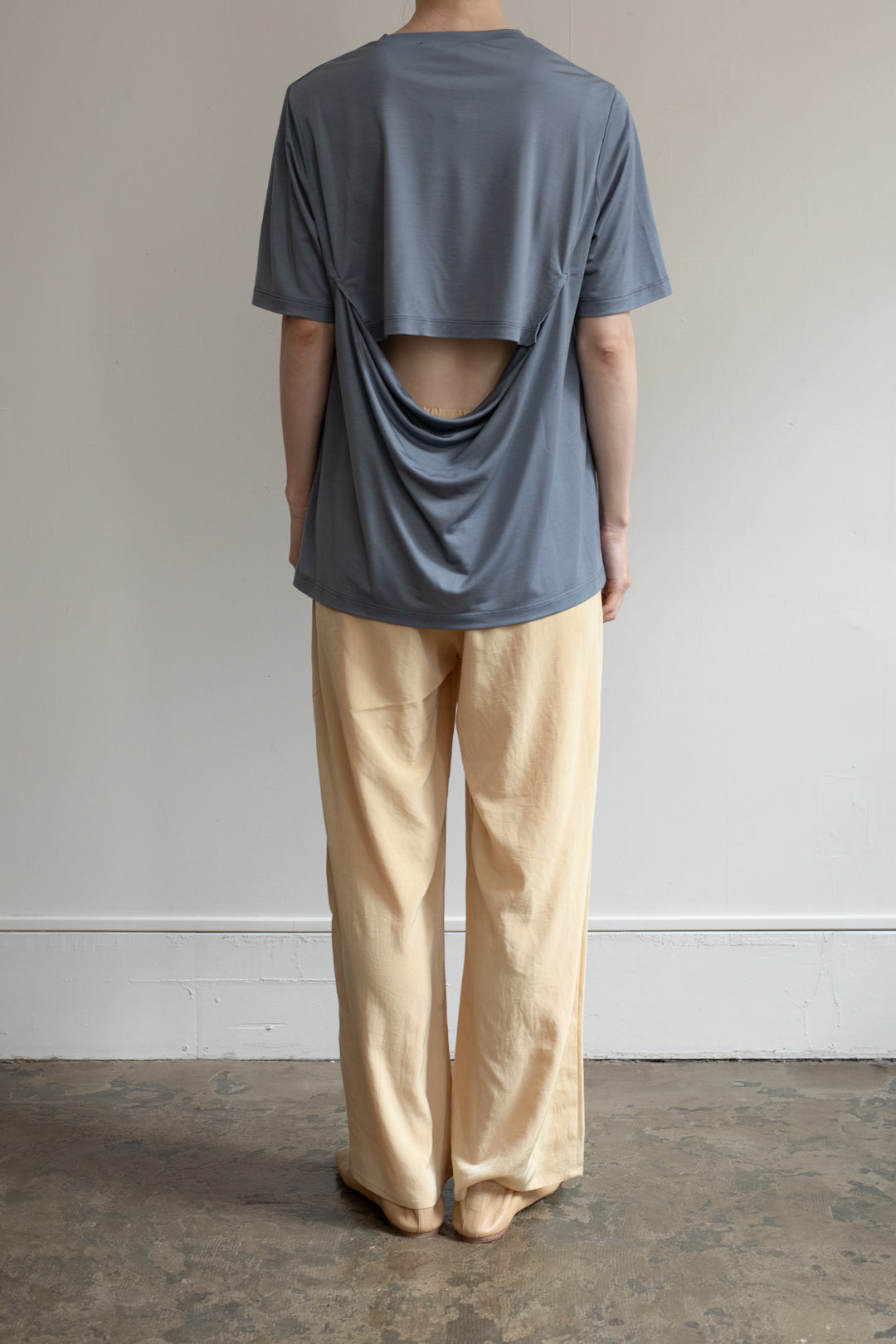 Drape Back Open Tops(ls32365T)
