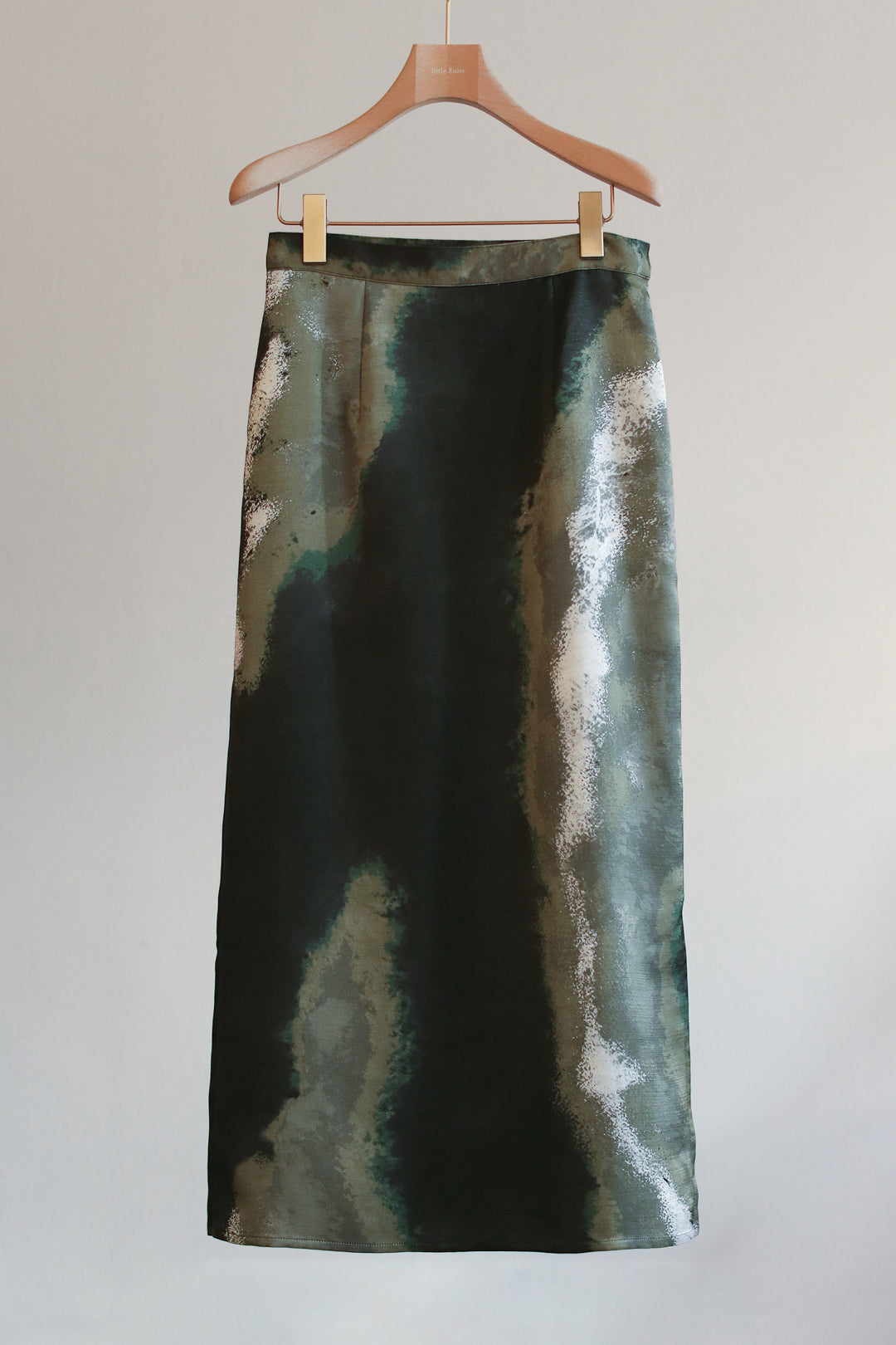 Earth Print Pencil Skirt(ls22299S)