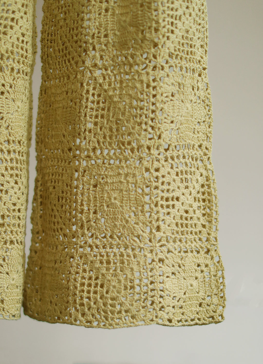 Hand-Knitted Lace Patchwork Pants(ls22290P)