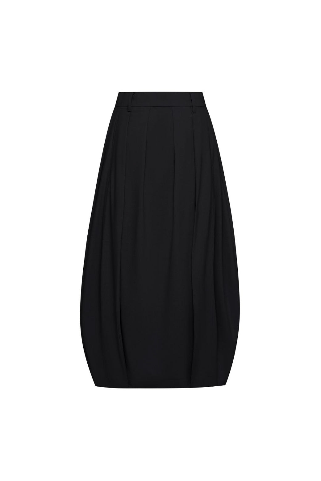 【Studio Doe】Petal Wide Pleated Long Skirt(DN-259OLK12)