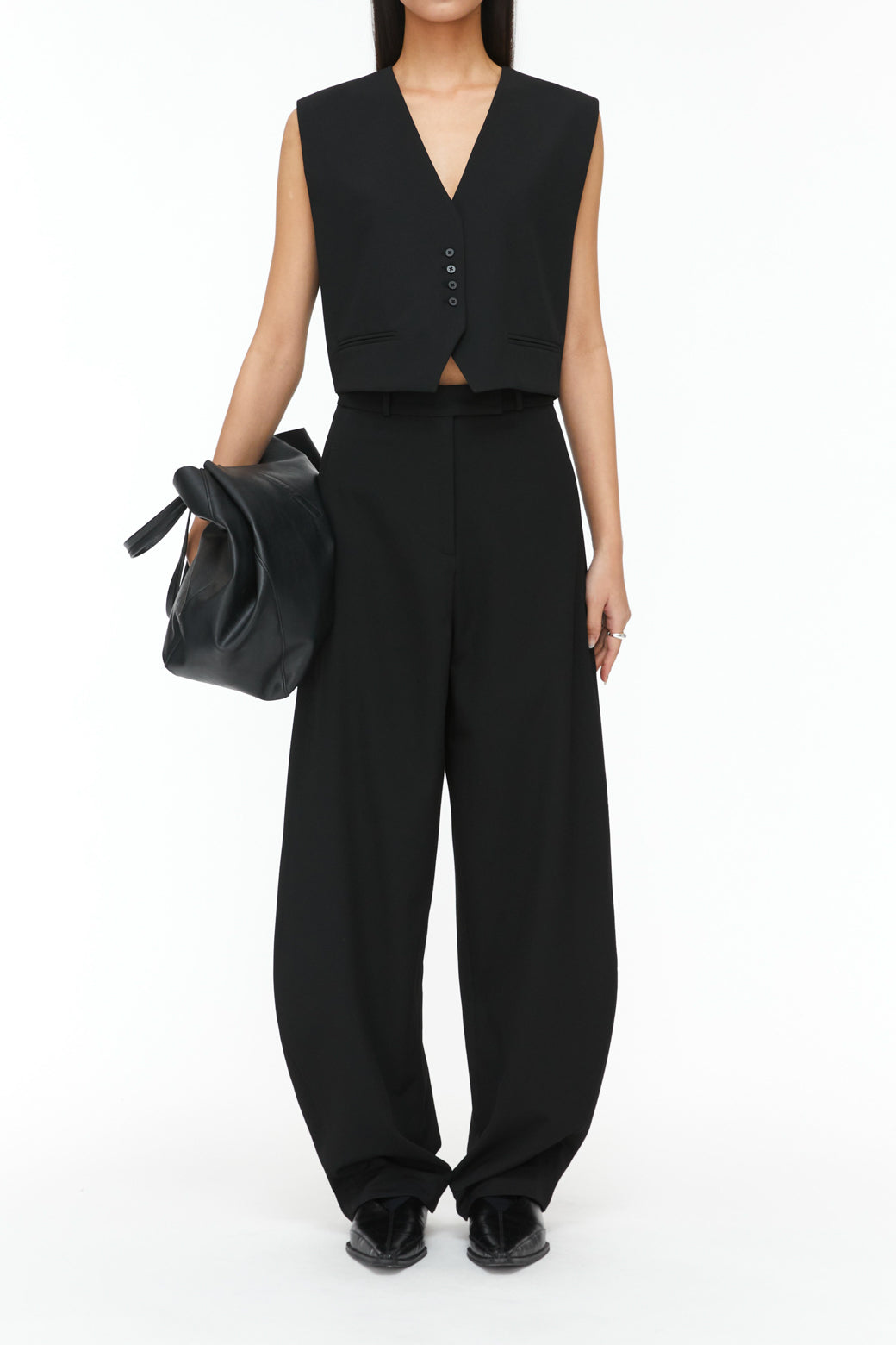 【Studio Doe】Cocoon Wide Trousers(CL-2402PA04)