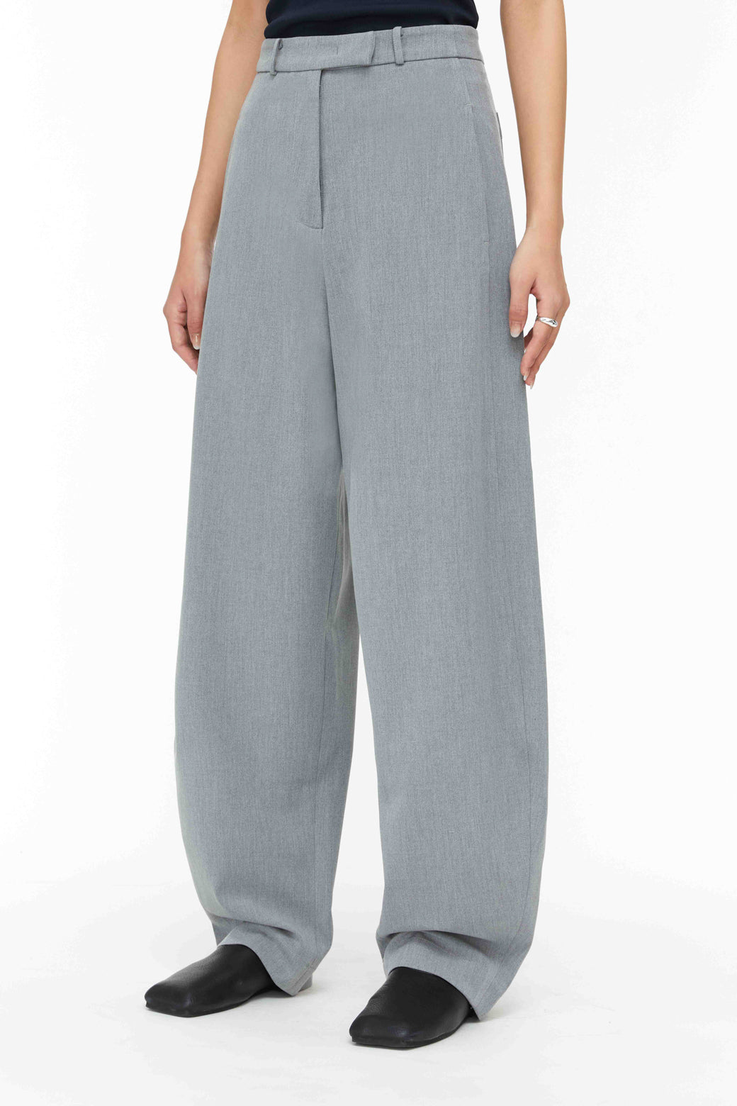 【Studio Doe】Cocoon Wide Trousers(CL-2402PA04)