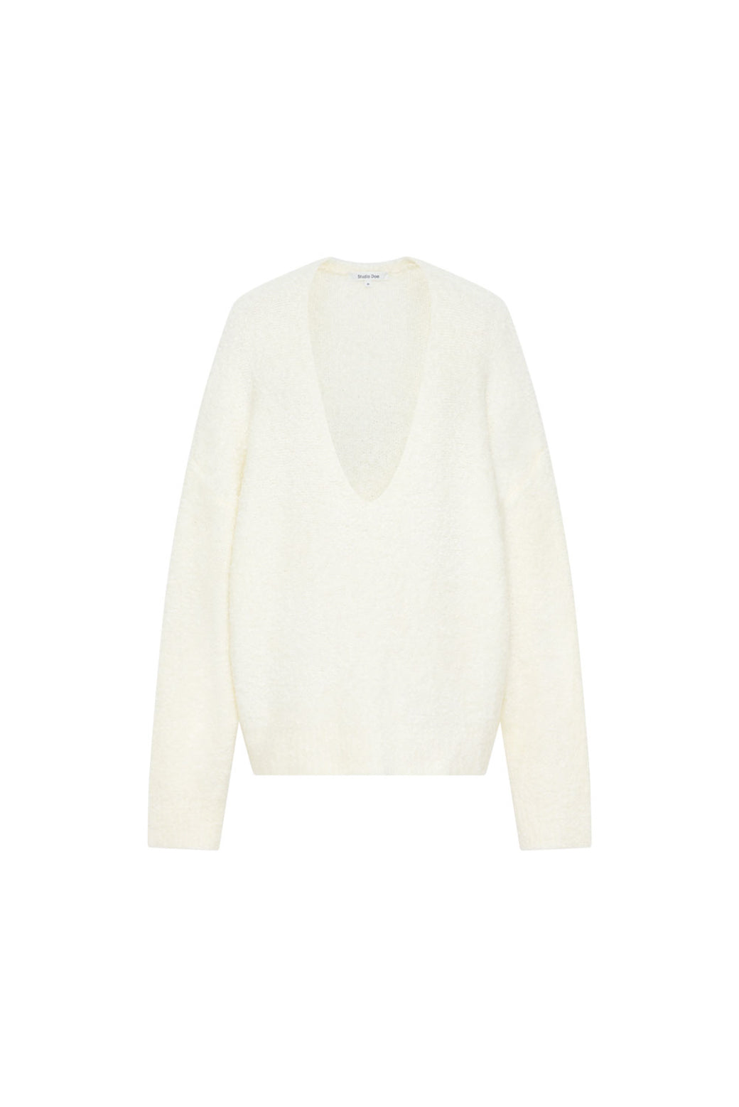 【Studio Doe】Wool V-neck Loose Sweater(DN-25JOKN02)