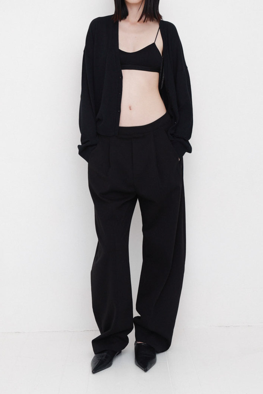 【Studio Doe】Cotton Cocoon Pants(DN-257OCP09-RBK)