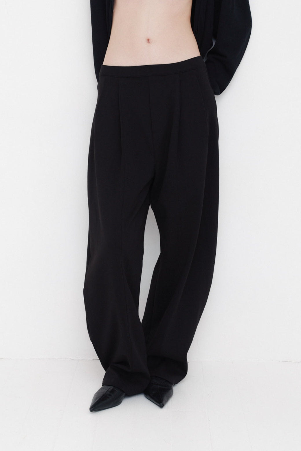 【Studio Doe】Cotton Cocoon Pants(DN-257OCP09-RBK)