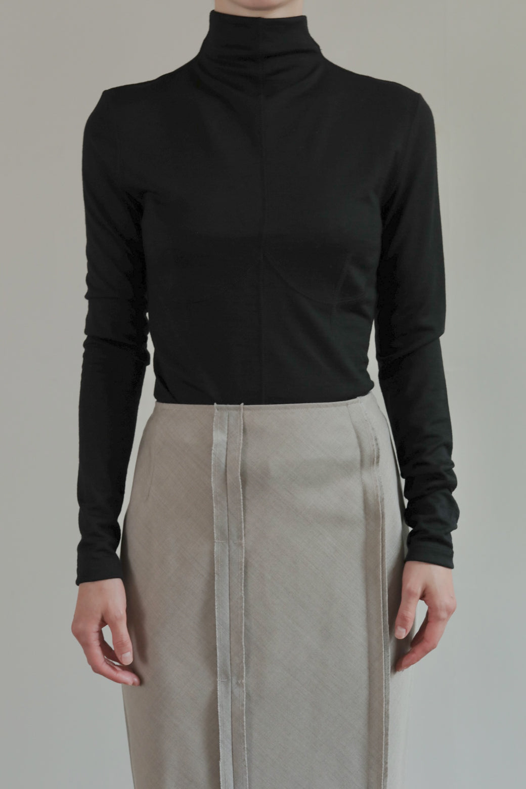 Washable Wool Corset Stitch Top (ls24335T)