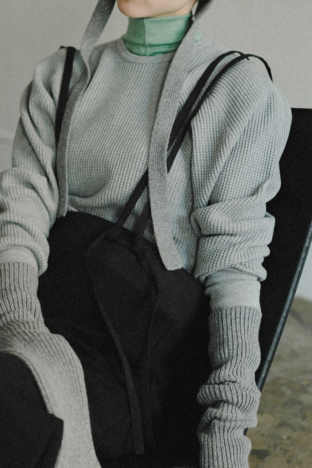 Washable Wool Corset Stitch Top (ls24335T)