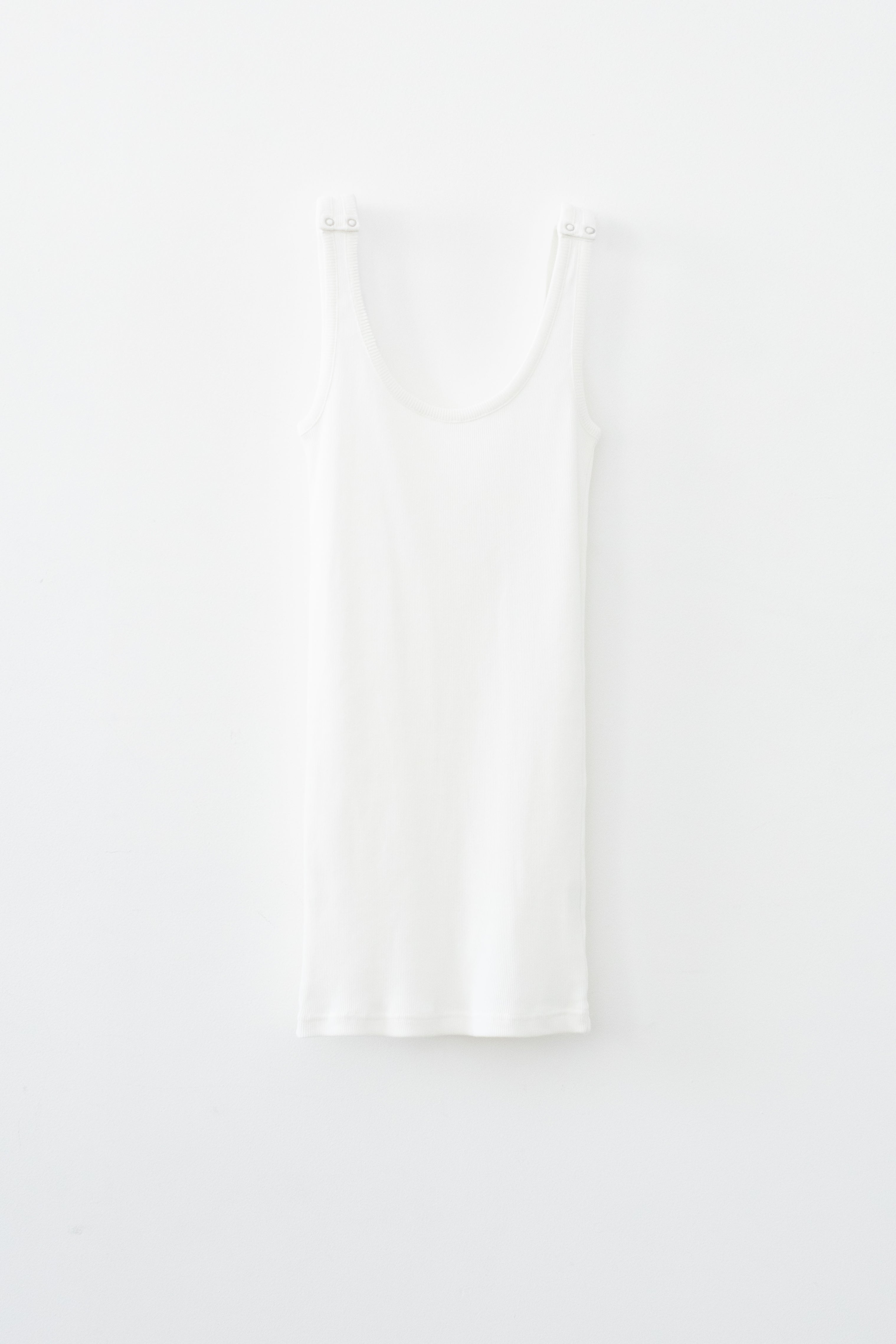 Vintage Finished Cotton Rib 3way Tank (ls72632T)