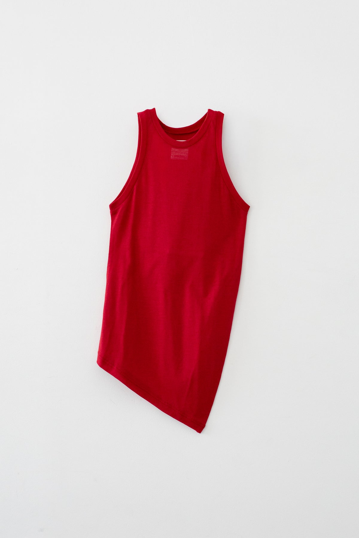 High Twist Sheer Jersey Distorted Tank (ls72641T)