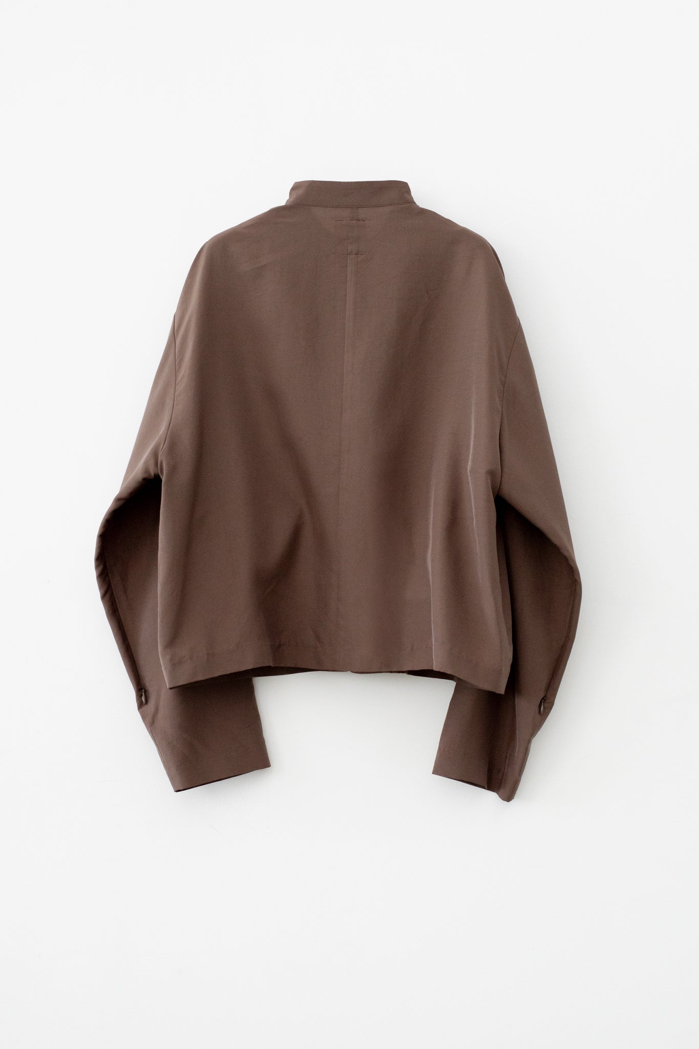 Silk Touch Satin China Shirt (ls72644T)