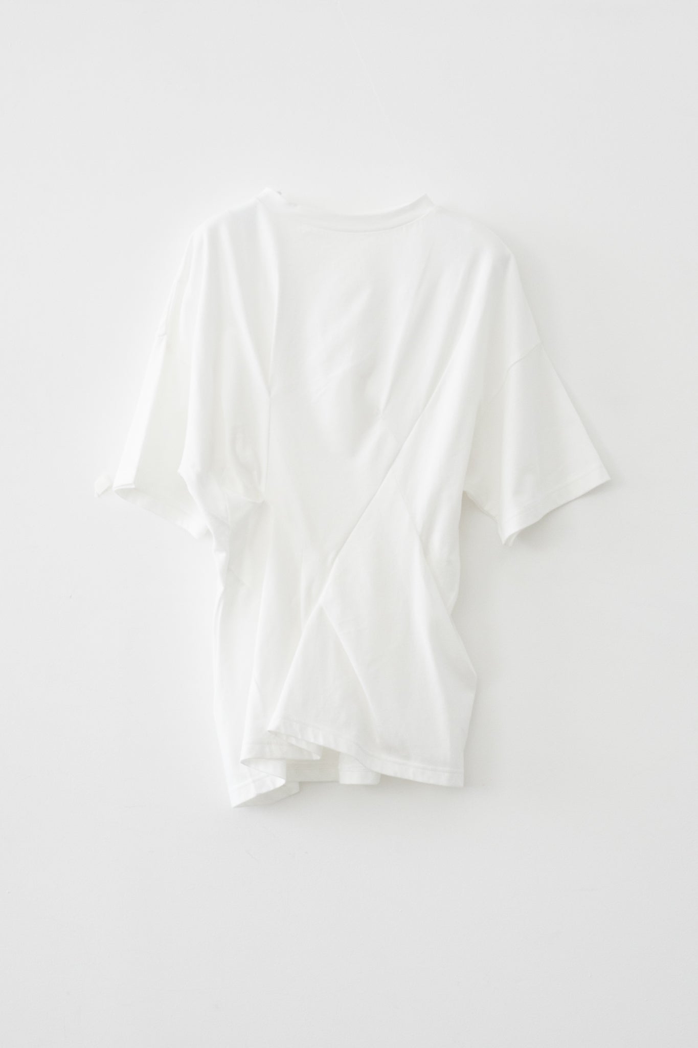 Supima Cotton Spiral Seam  Random Stitching S/S Tee (ls72661T)