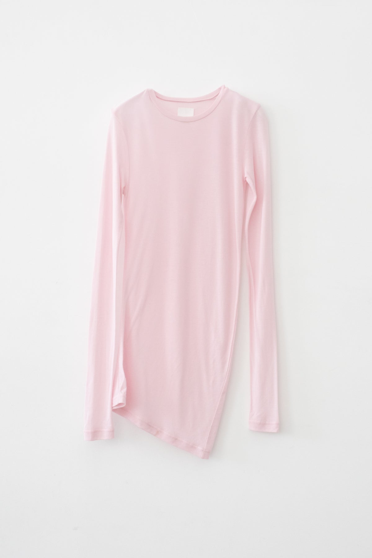 High Twist Sheer Jersey Distorted L/S Tee (ls72642T)