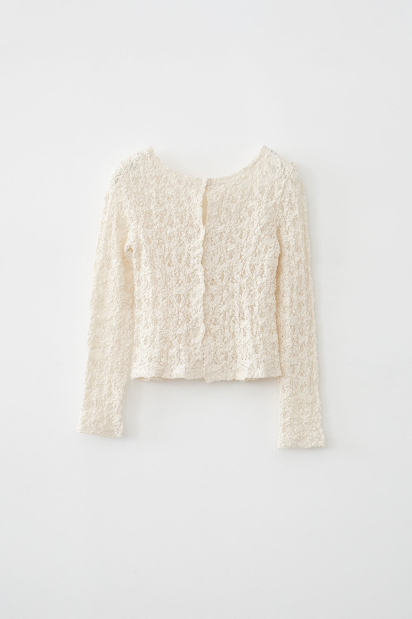 Cotton Shrink Lace 2way Cardigan (ls72634T)