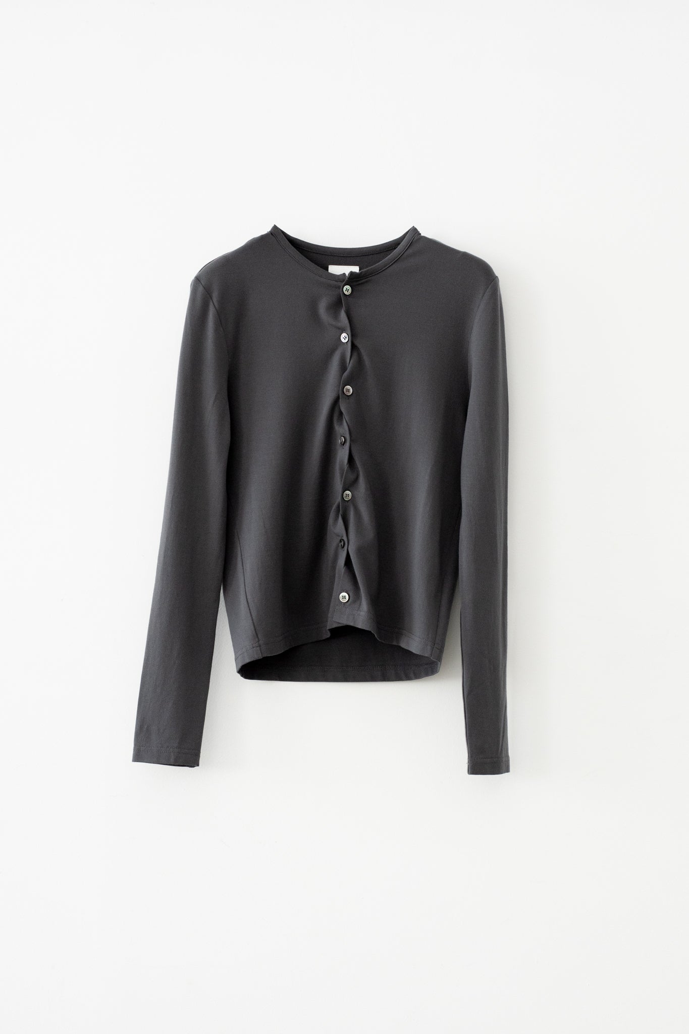 Eucalyptus Jersey Wavy  Front Cardigan (ls72653T)