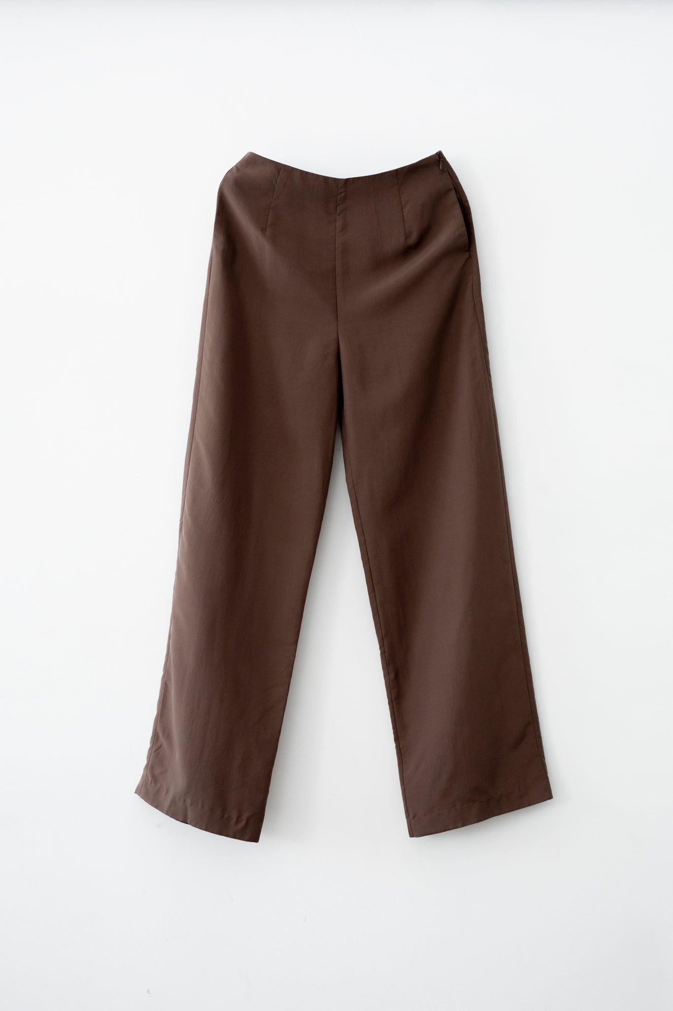 Silk Touch Satin Straight Trousers (ls72660P)