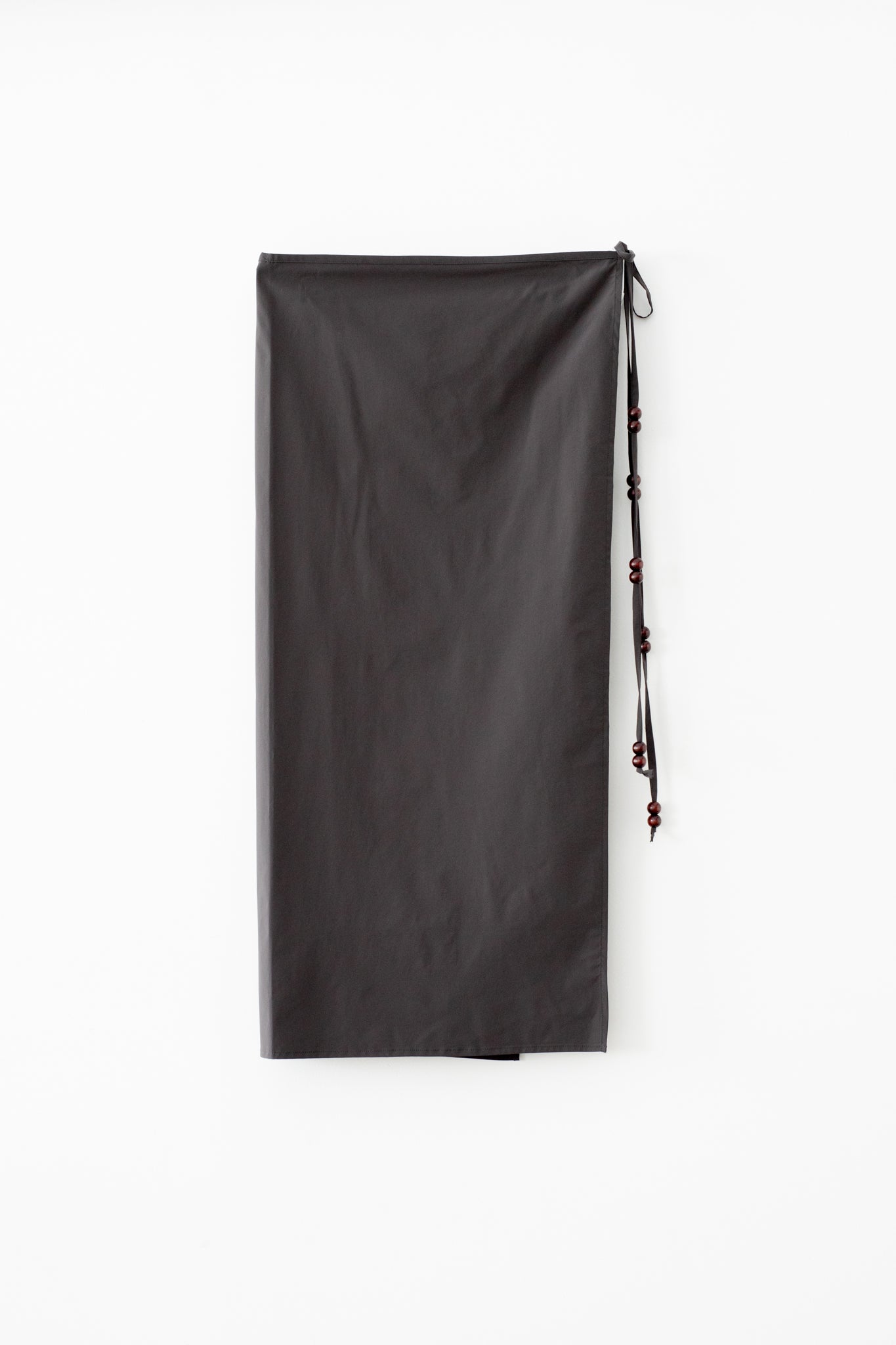 Water Side to Land Wrap Skirt With Bead Belt (ls72646S)