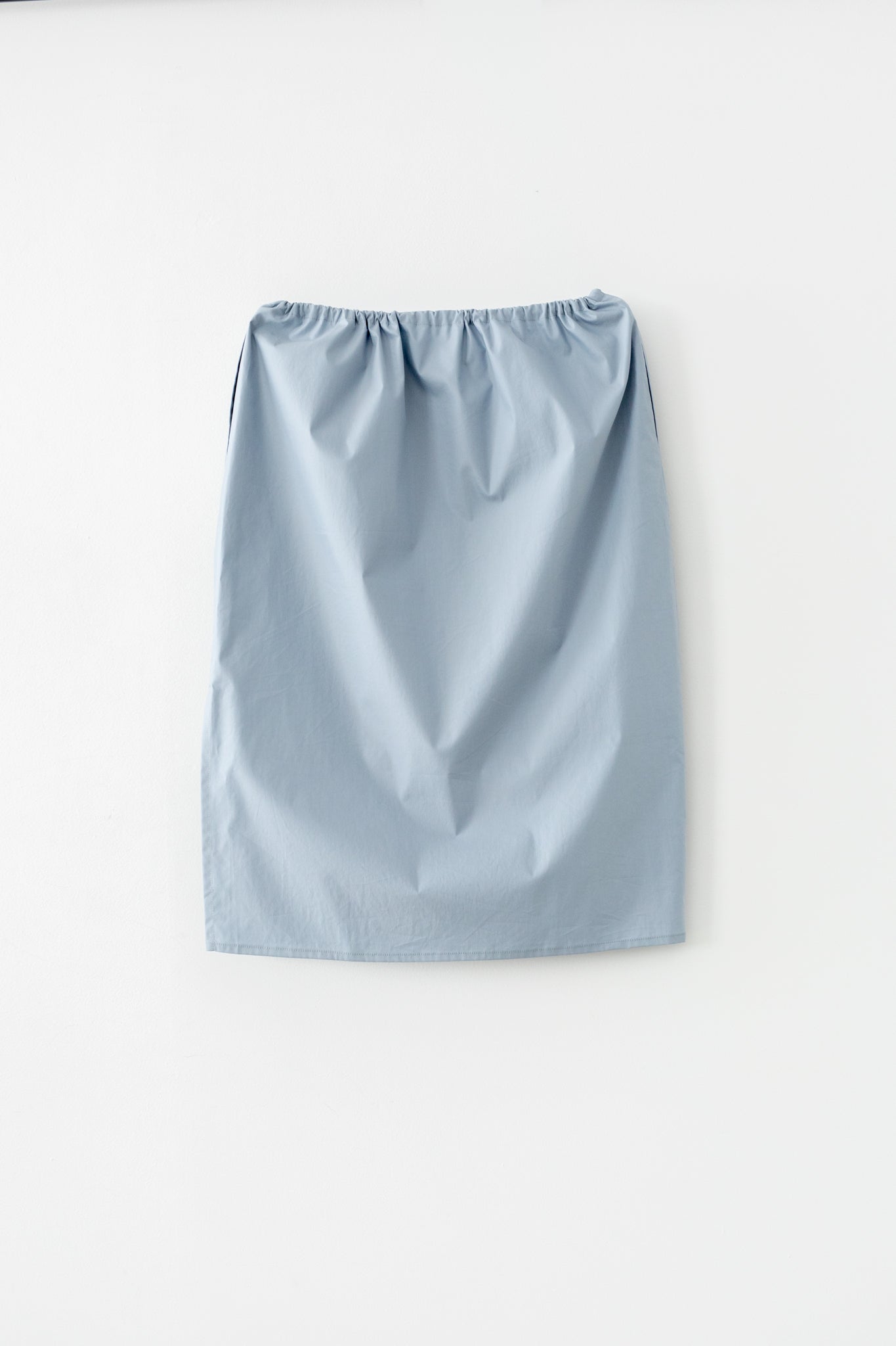 C/P Typewriter Midi Drawstring Skirt (ls72651S)