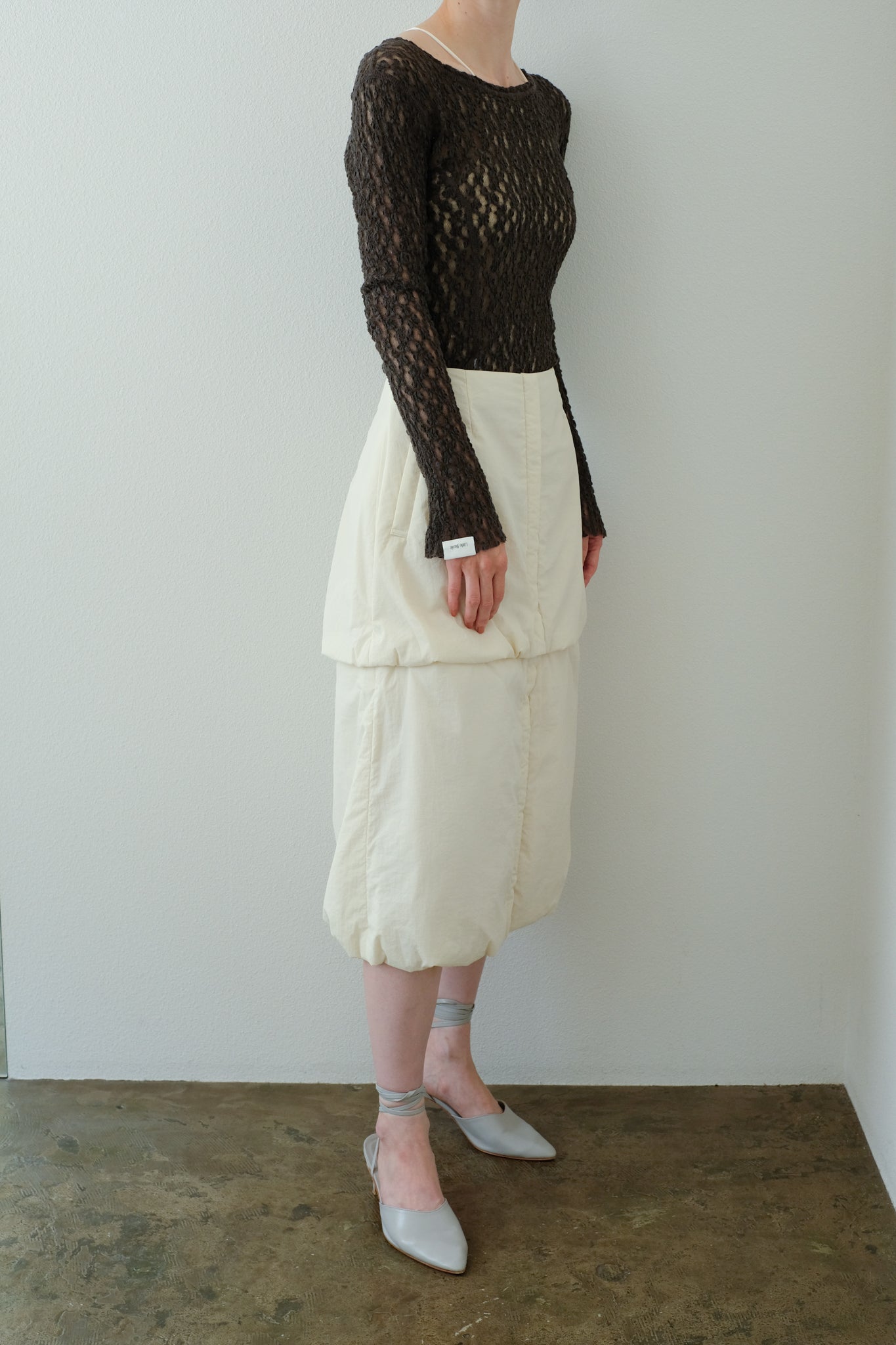 Detachable Balloon Padded Skirt (ls44476S)