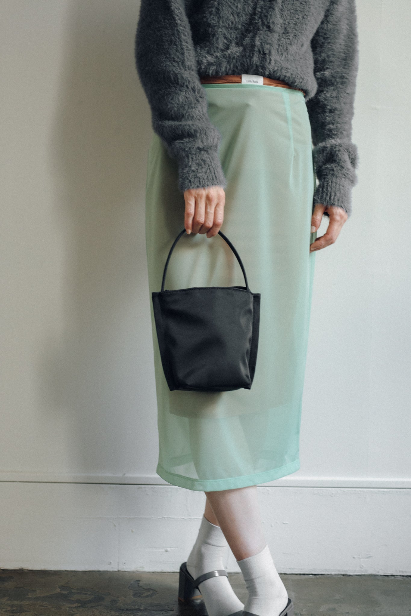 [Exhibition/Destination] Sheer Tricot Skirt With Inner (ls54547S)