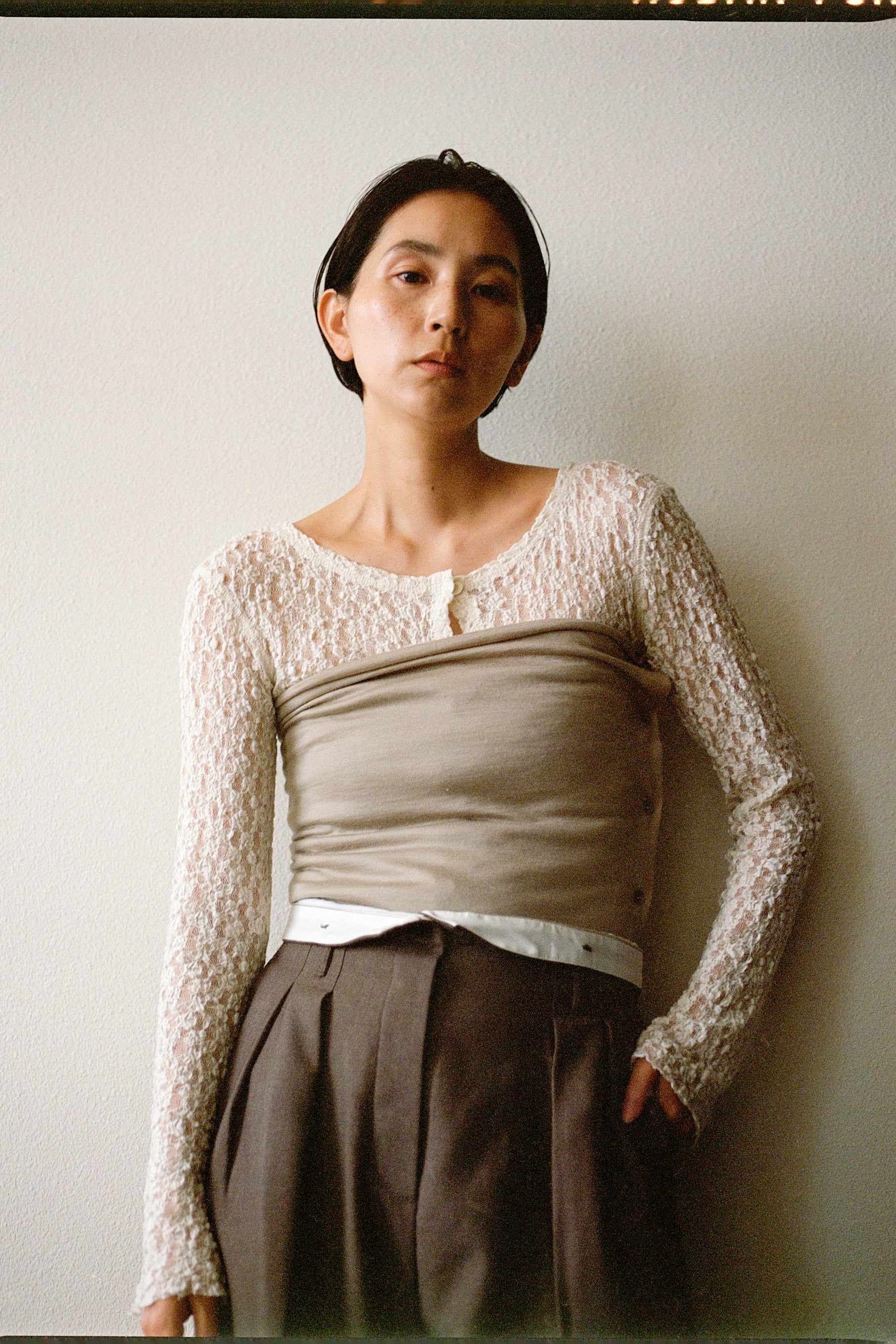 Marvelt 2tuck Slacks (ls44473P)