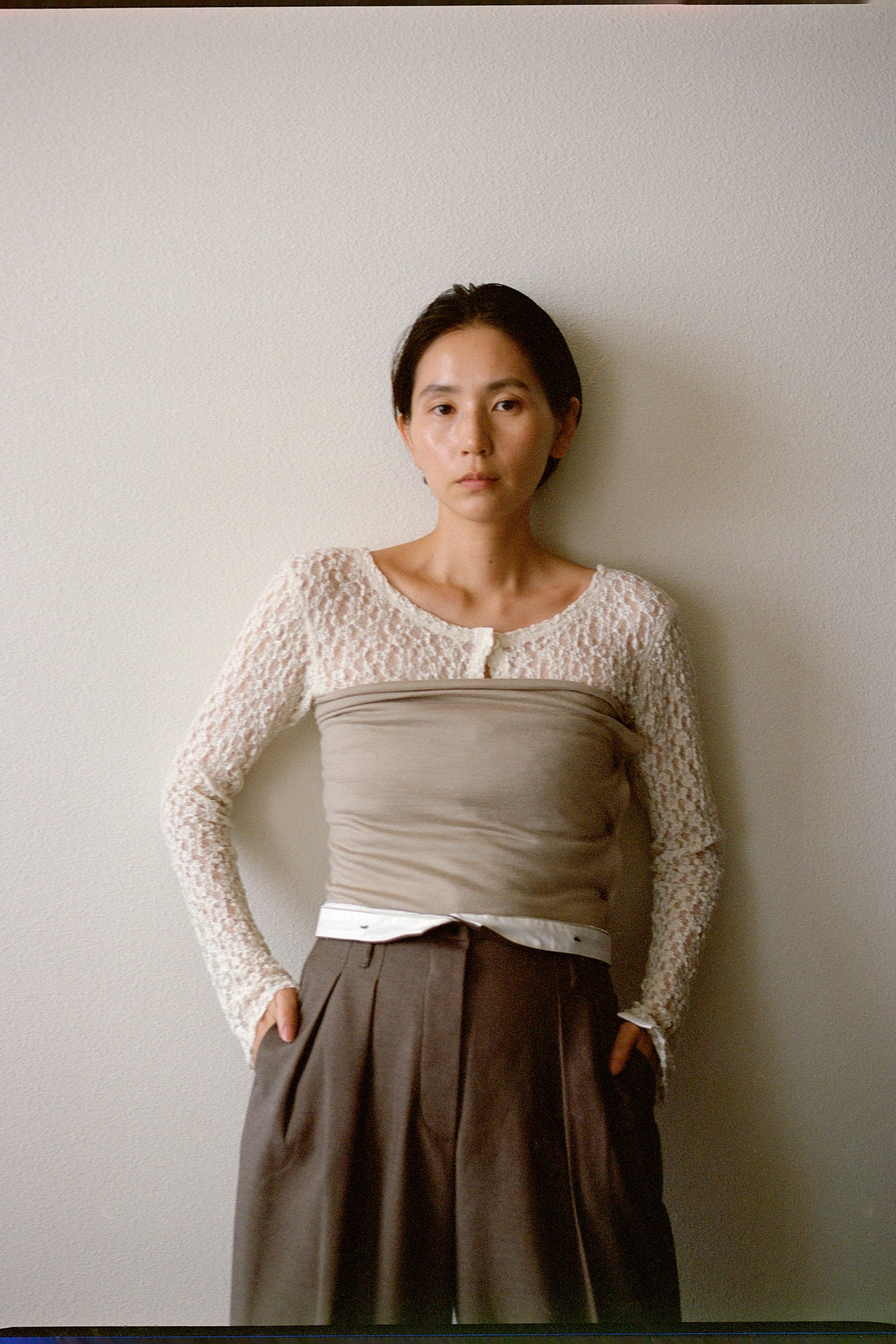 Marvelt 2tuck Slacks (ls44473P)