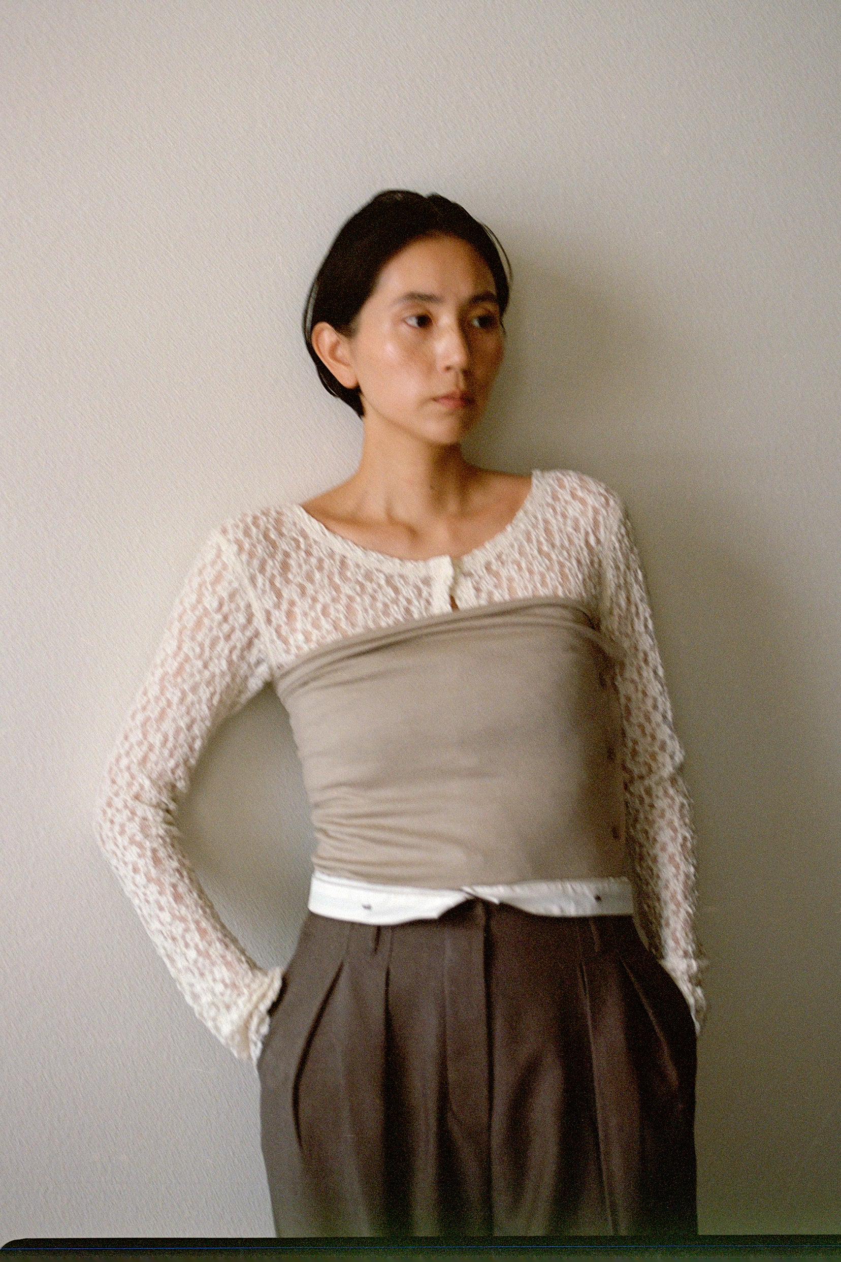 Wool Multi Way Tube (ls44485T)