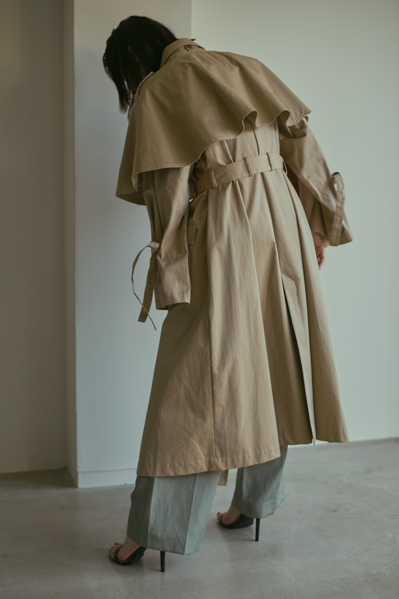 Mantle Trench Coat（ls117J）