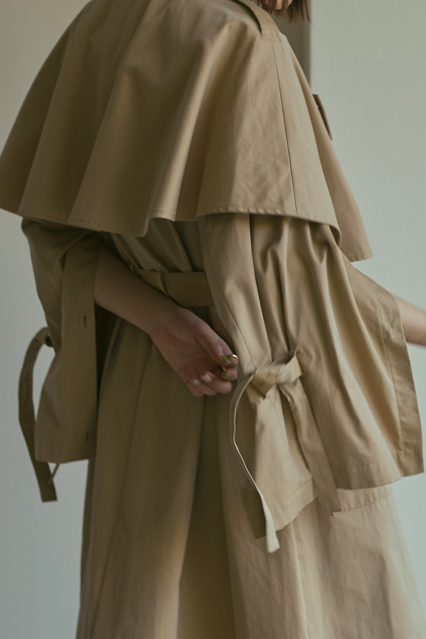 Mantle Trench Coat（ls117J）